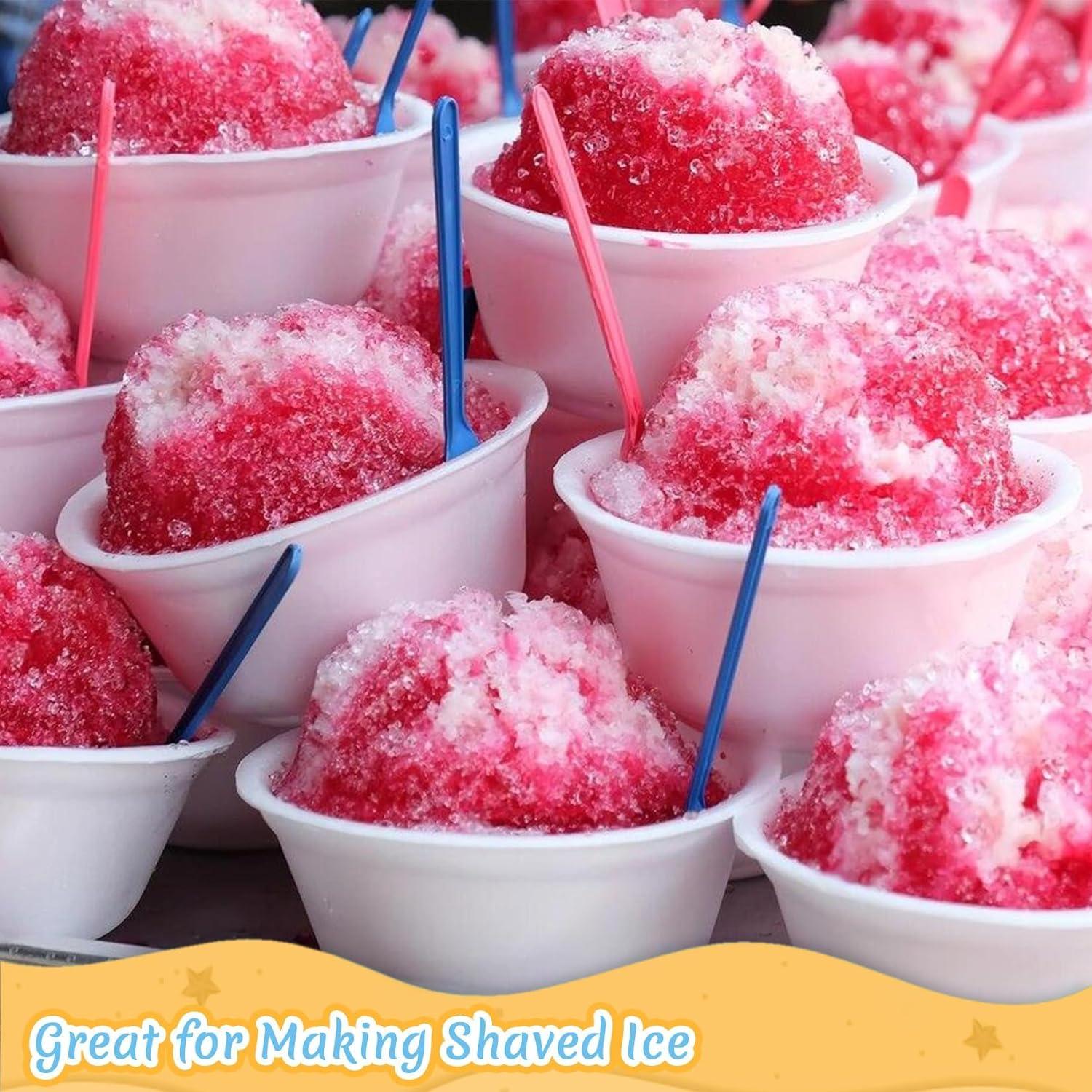 100 Bolsas de Plástico para Helados MAQIHAN 30x10 cm