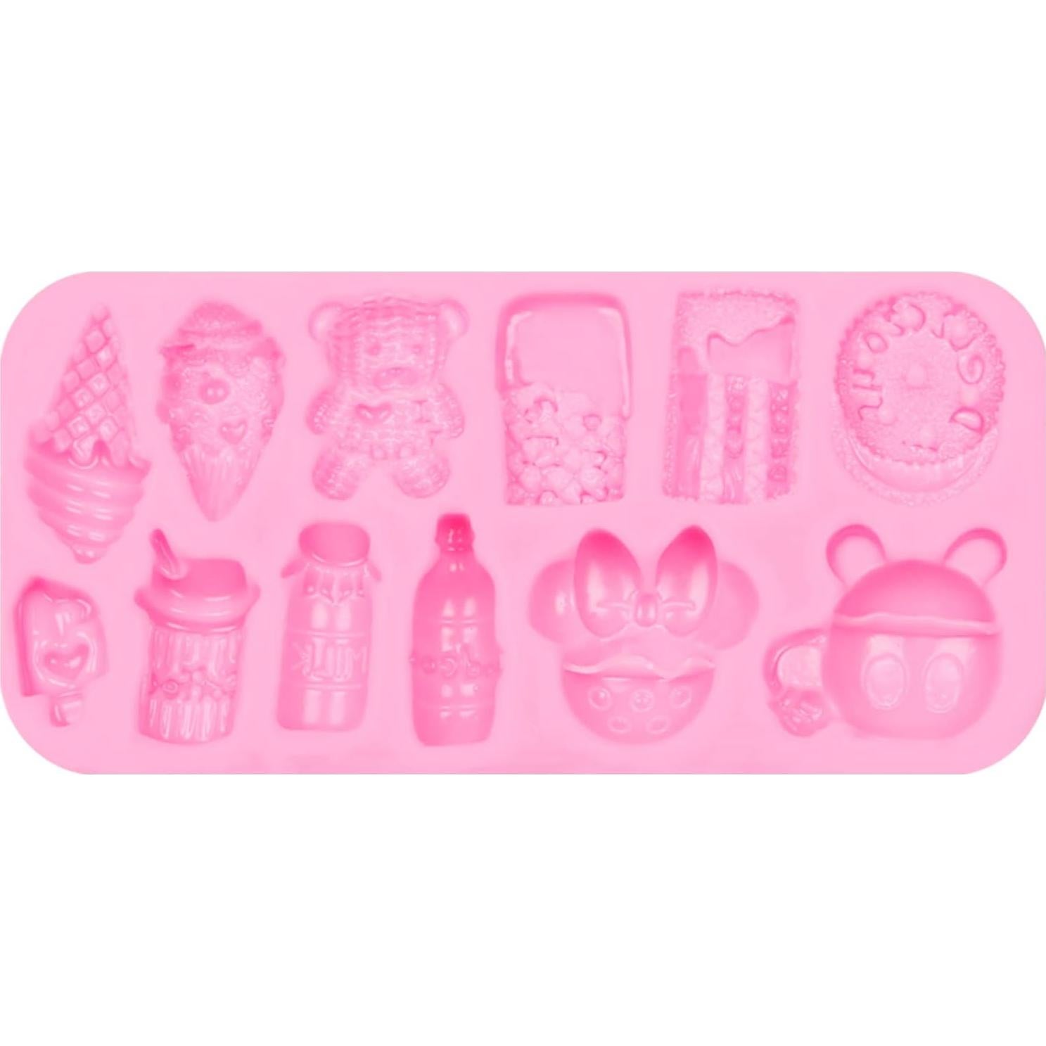 Moldes de Silicona para Helados 4 Pcs YWZBOMOLDRM