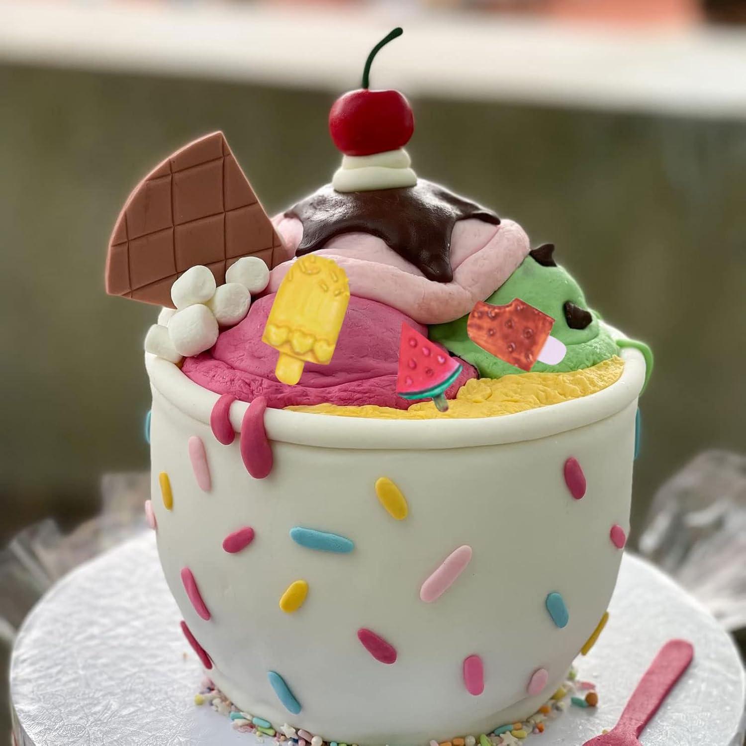 Moldes de Silicona para Helados 4 Pcs YWZBOMOLDRM