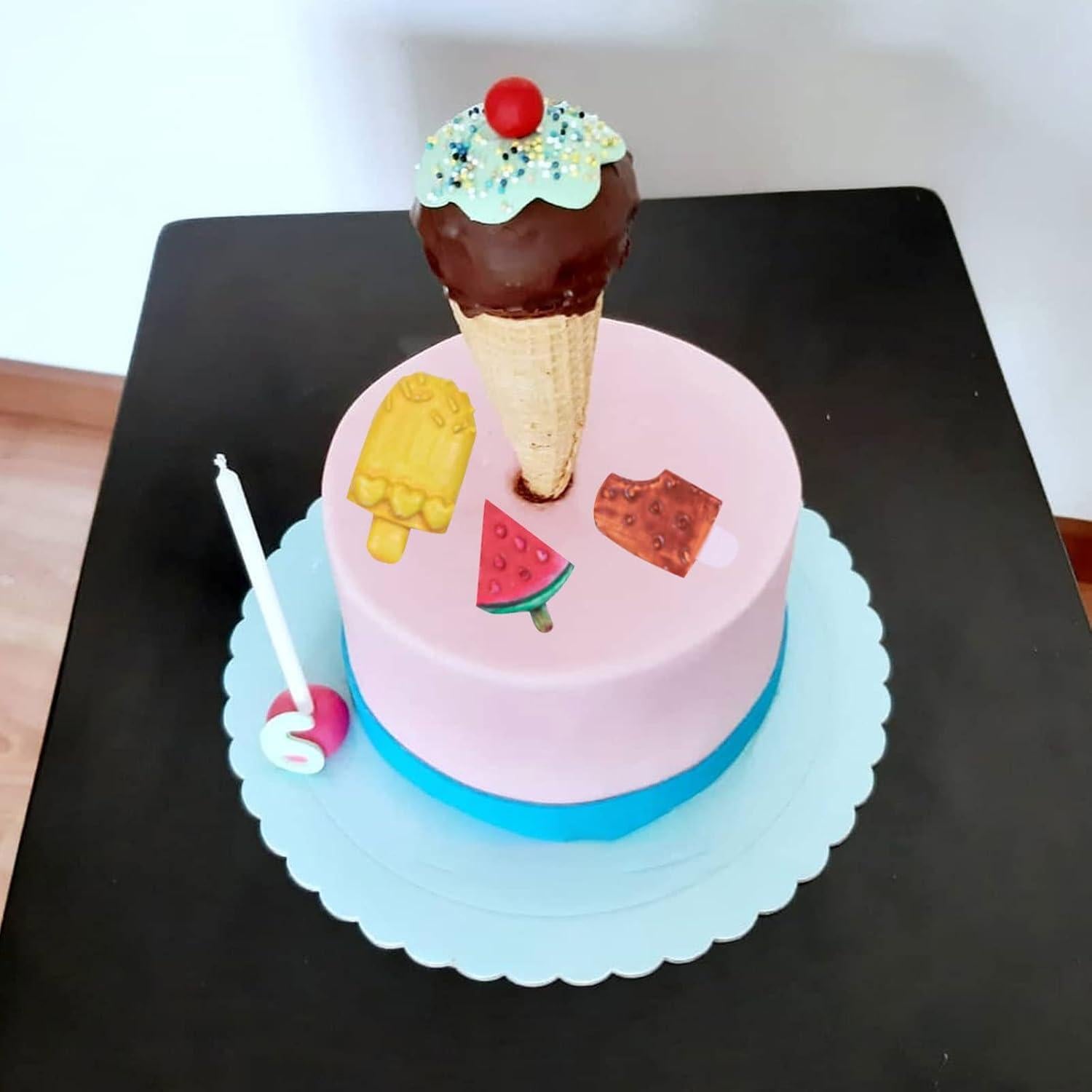 Moldes de Silicona para Helados 4 Pcs YWZBOMOLDRM