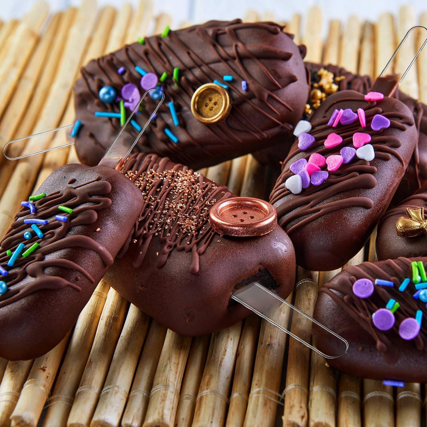 30 Palitos de Acrílico Reutilizables 15 cm Romooa