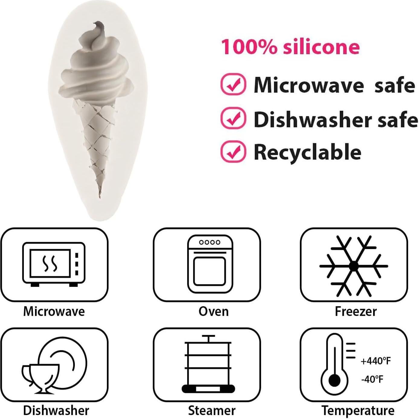 Molde de Silicona para Helado FCKEMLDS 24,6x16,9 cm