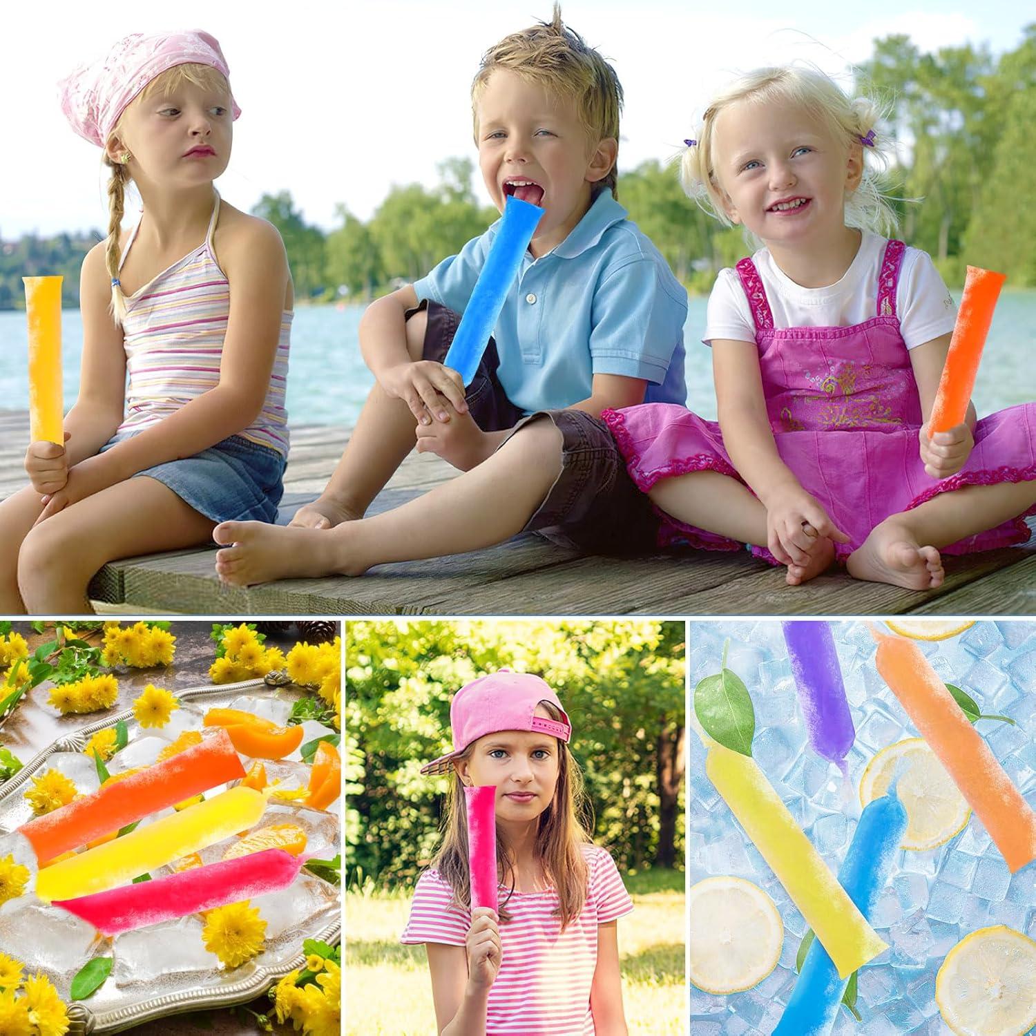 Moldes de Paletas Desechables FEBSNOW 160 Piezas 30,48 cm