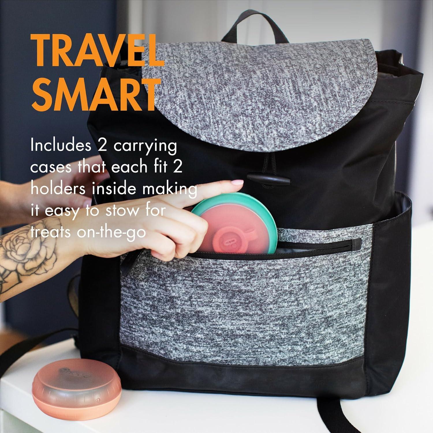 Soportes para Paletas Drizzle Boon - 4 Piezas con Estuches