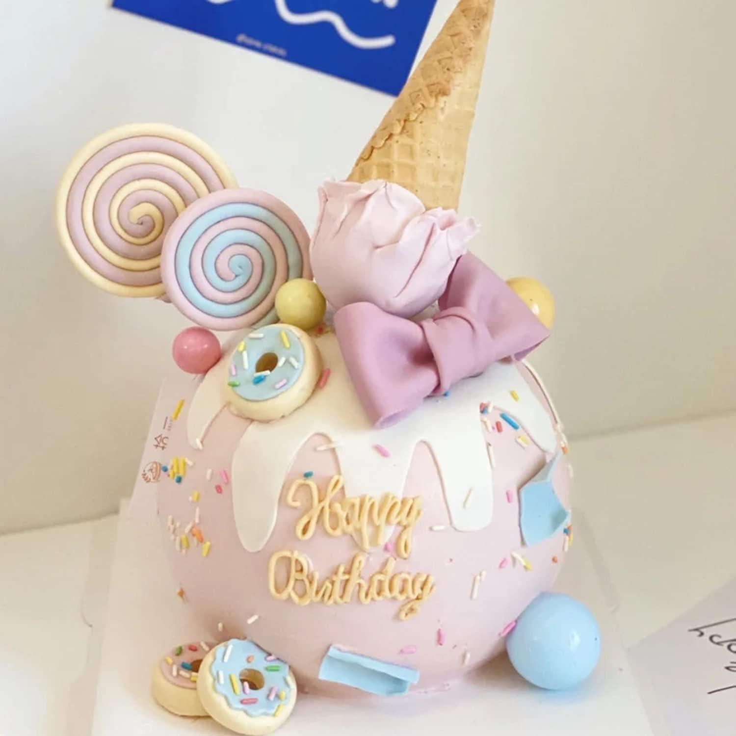 Moldes de Silicona para Helado MIYAHOUSE Set de 4 Piezas