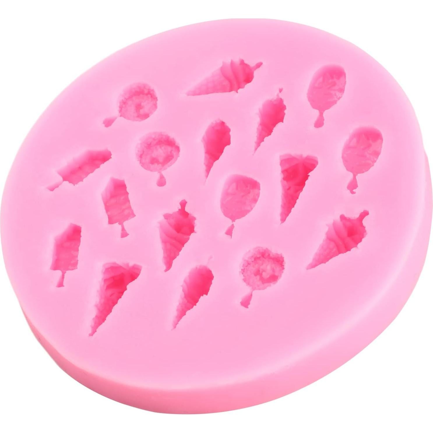 Moldes de Silicona para Helado MIYAHOUSE Set de 4 Piezas