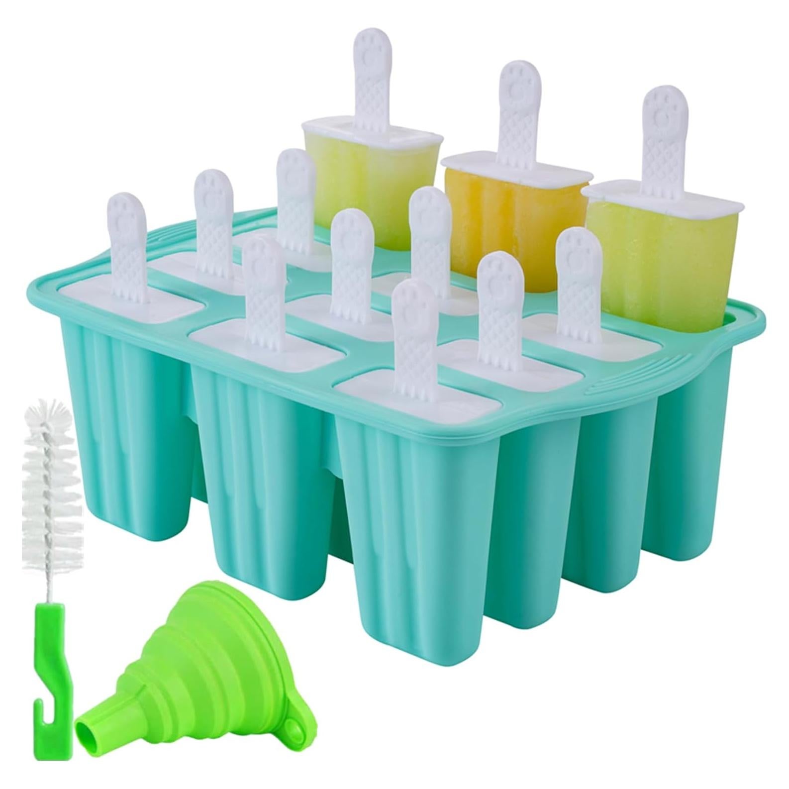 Moldes de Paletas de Silicona Bell Dream 12 Cavidades Verde