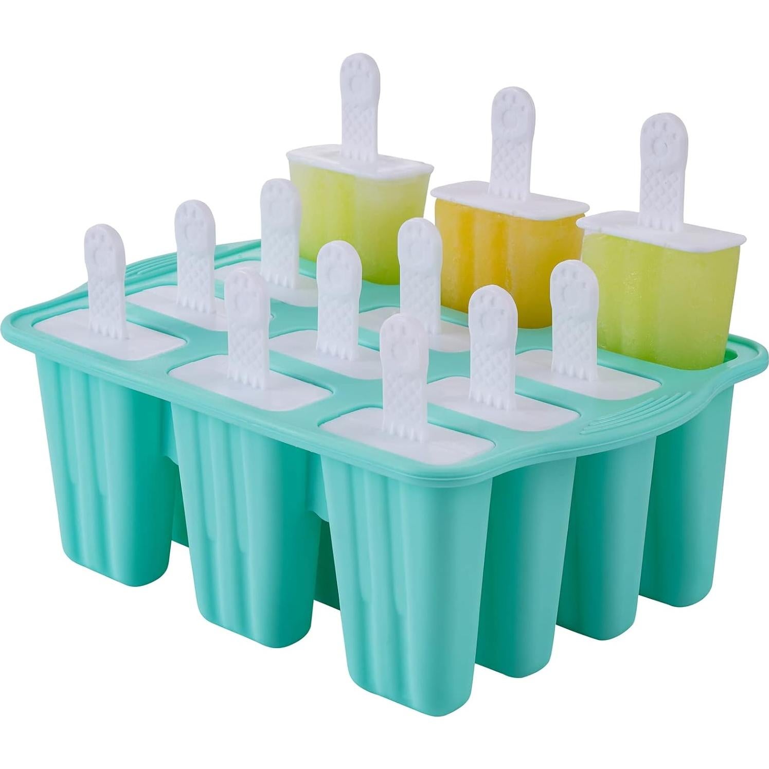 Moldes de Paletas de Silicona Bell Dream 12 Cavidades Verde