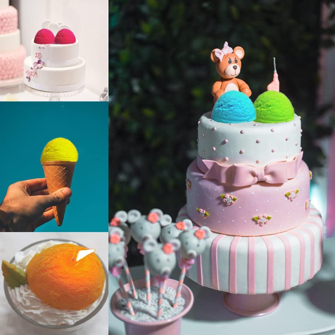 5 Moldes de Silicona Rosa TuNan para Helado y Jabón