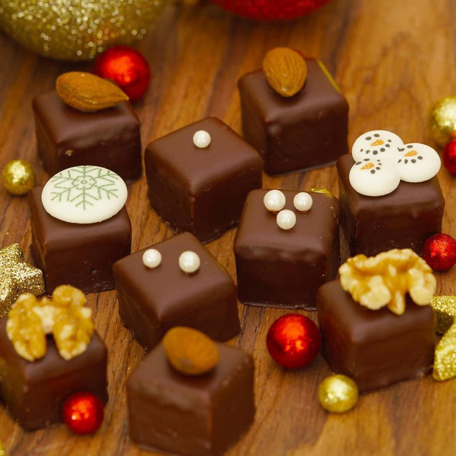 Molde de Silicona Cuadrado Goensjt 2 Piezas 15 Cavidades