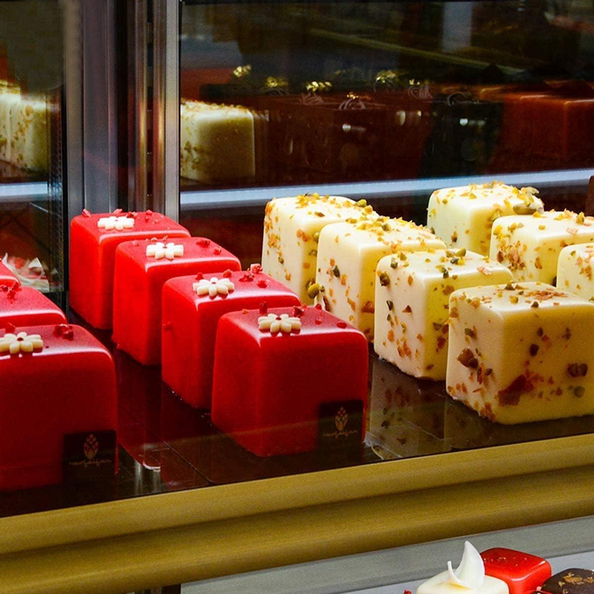 Molde de Silicona para Pastel JOERSH 8 Cavidades 5,08 cm