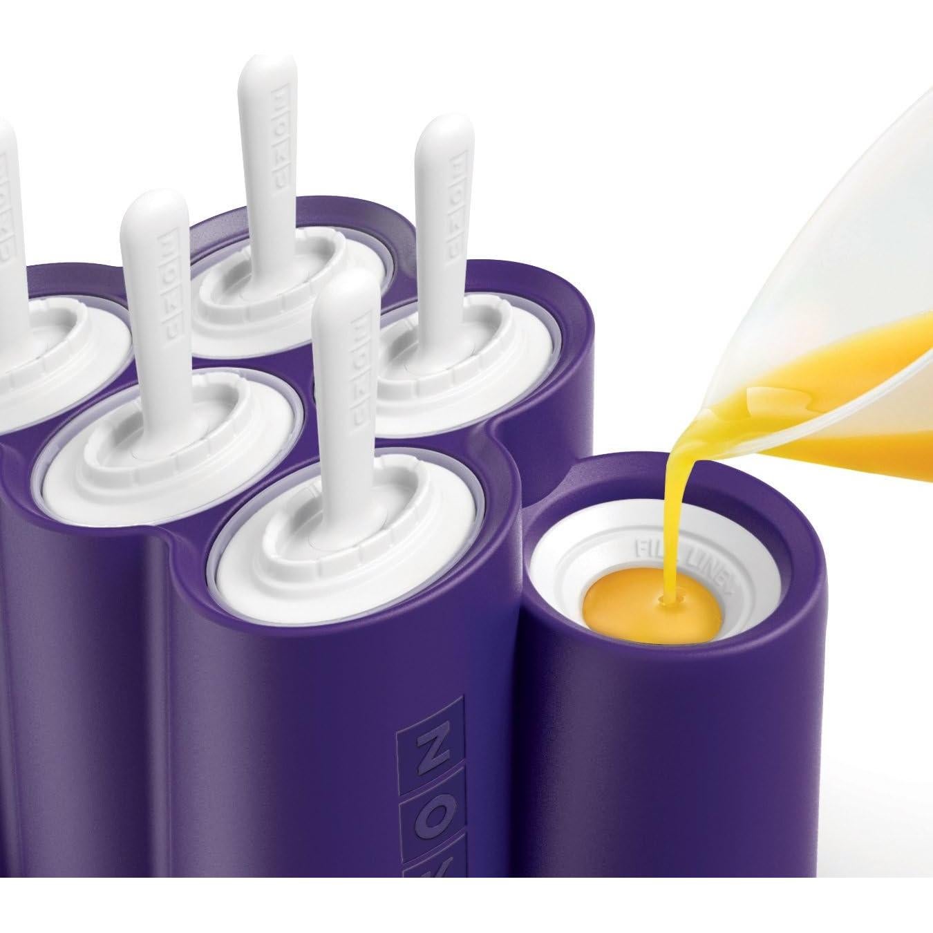 Moldes de Paletas de Hielo ZOKU Espacio, 6 Piezas Sin BPA