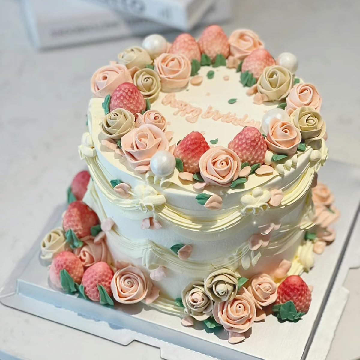 5 Moldes de Silicona para Hornear Fresa Heogacinlia