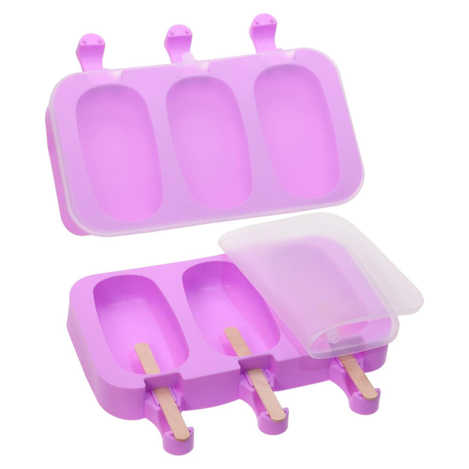 Moldes de Silicona para Helados Mini Skater Ovalados 2Pcs