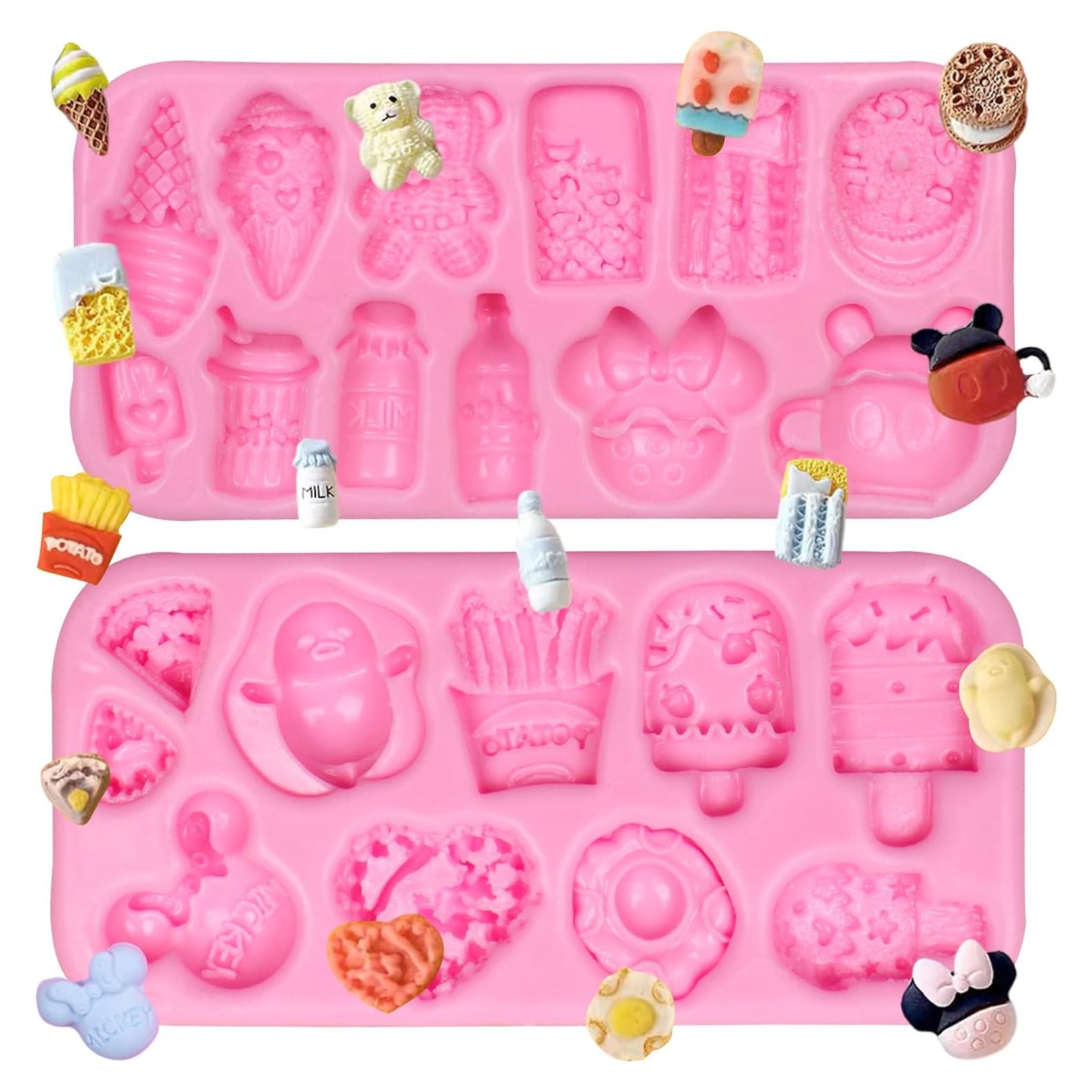 Moldes de Silicona para Helado LCcakem - 2 Piezas