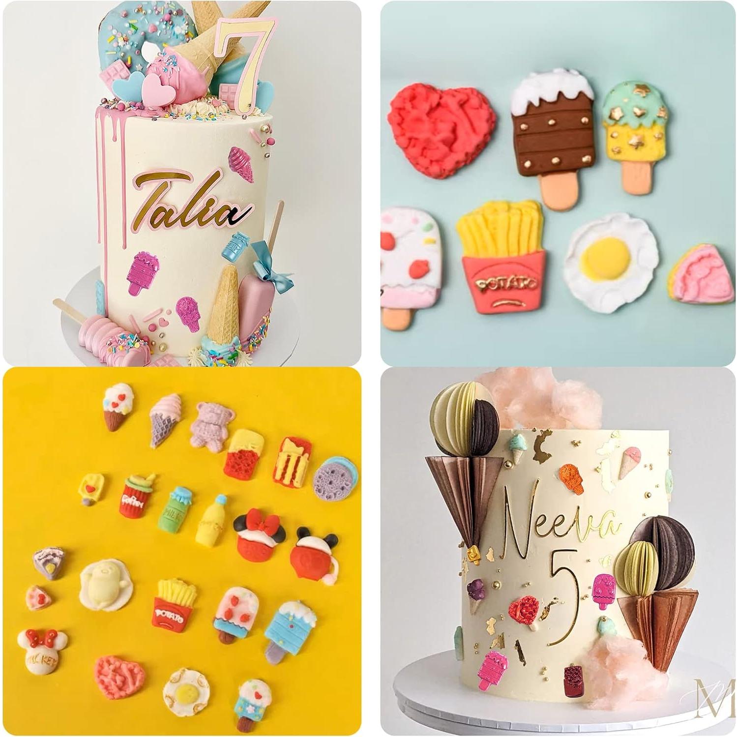 Moldes de Silicona para Helado LCcakem - 2 Piezas