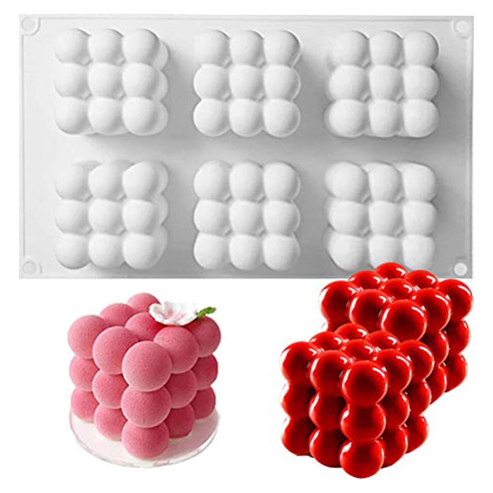 Molde de Hornear de Silicona OCPO Kitchen 6 Cavidades