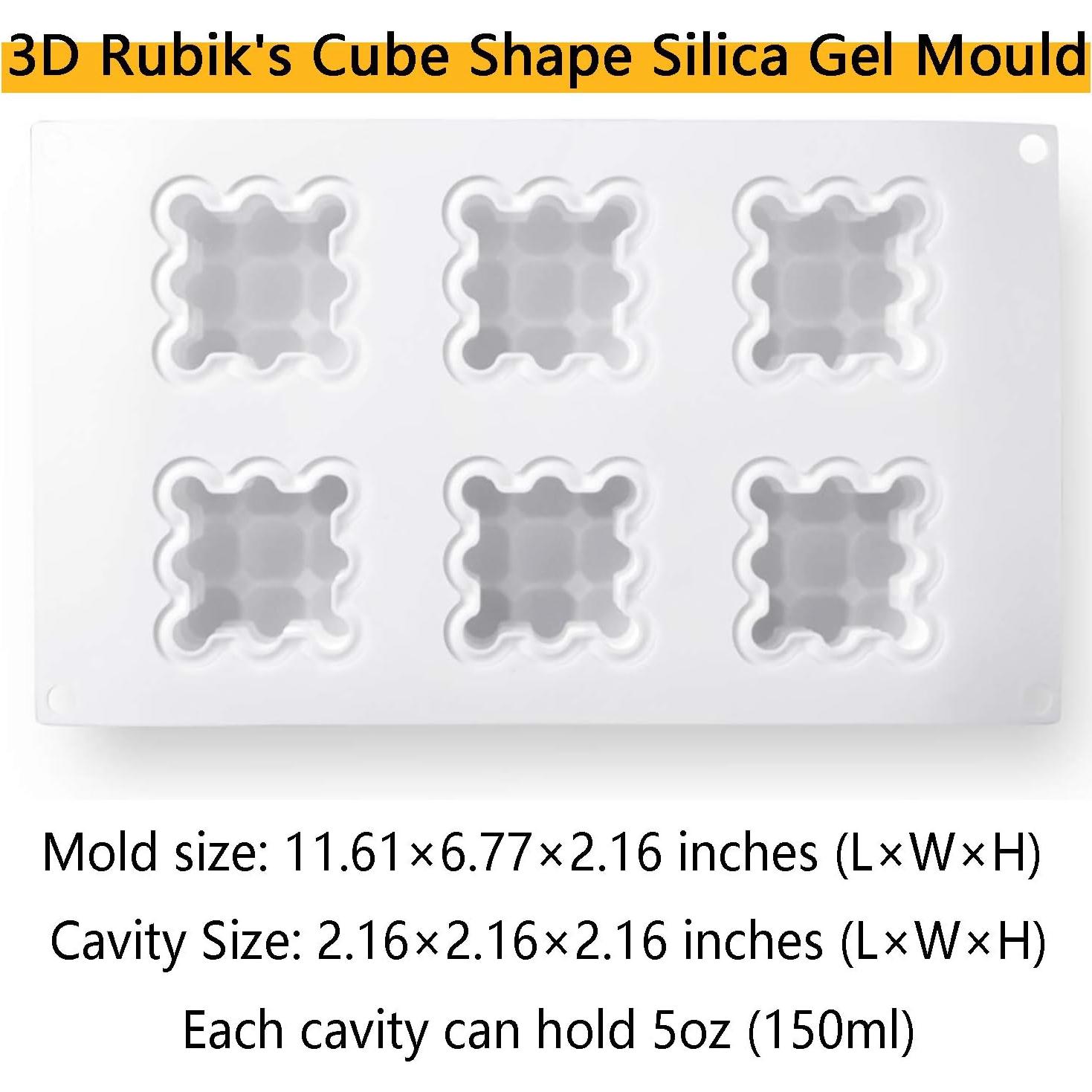 Molde de Hornear de Silicona OCPO Kitchen 6 Cavidades
