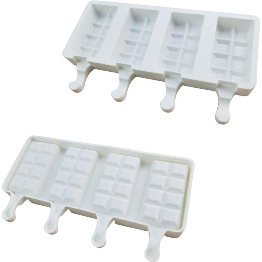 Molde de Silicona para Hielo y Pasteles Meiliyizu 26x14.5 cm