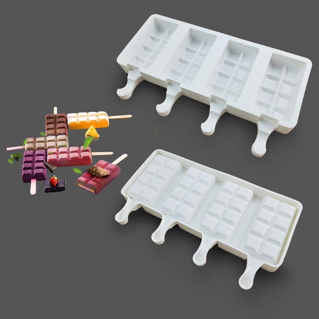 Molde de Silicona para Hielo y Pasteles Meiliyizu 26x14.5 cm