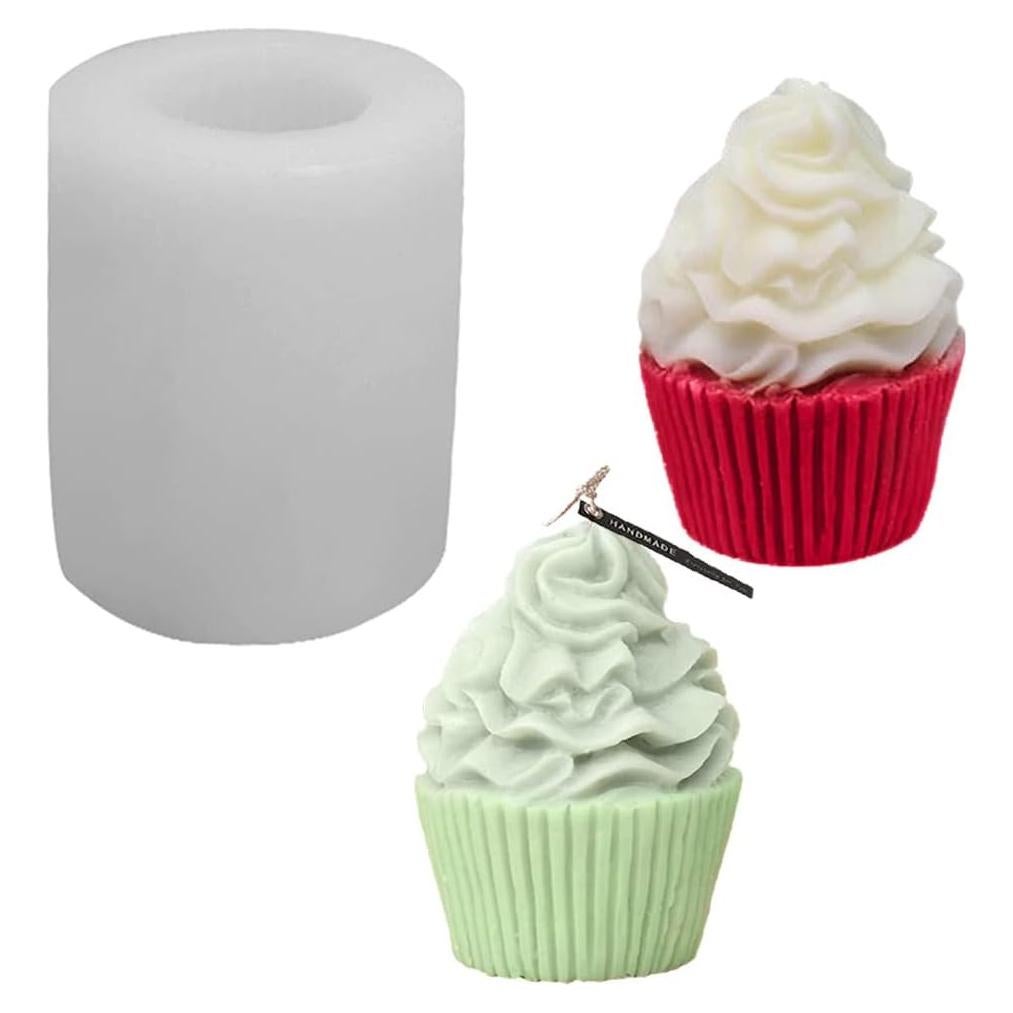 Molde de Silicona para Cupcakes de Helado Metulip 6,5x8,1cm