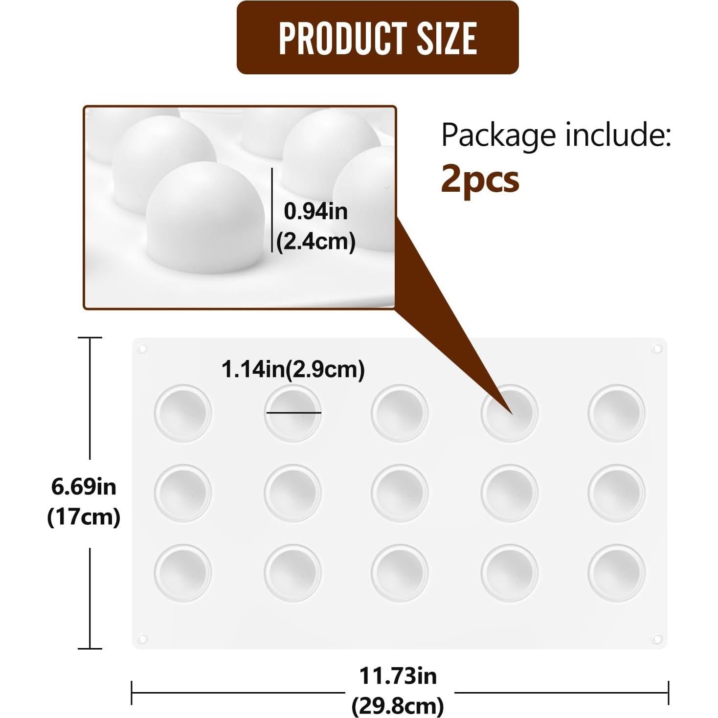 Molde de Silicona 3D RoseFlower para Mini Pasteles 15 Cavidades