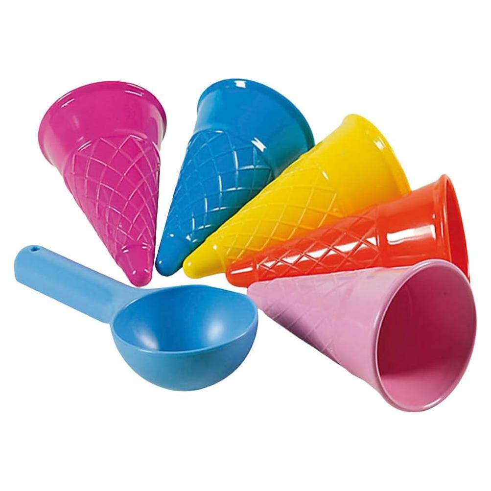 Set de Juguetes de Playa Toyvian 6pcs Moldes de Helado