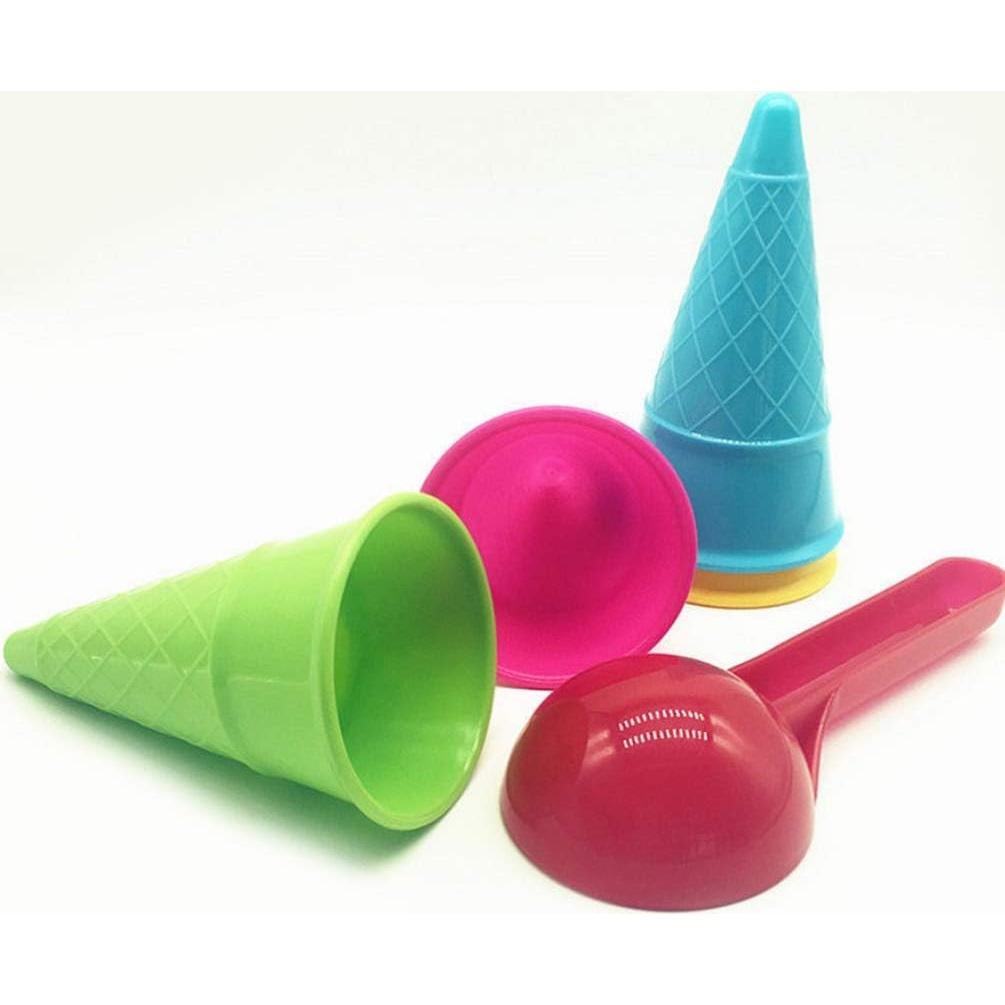 Set de Juguetes de Playa Toyvian 6pcs Moldes de Helado