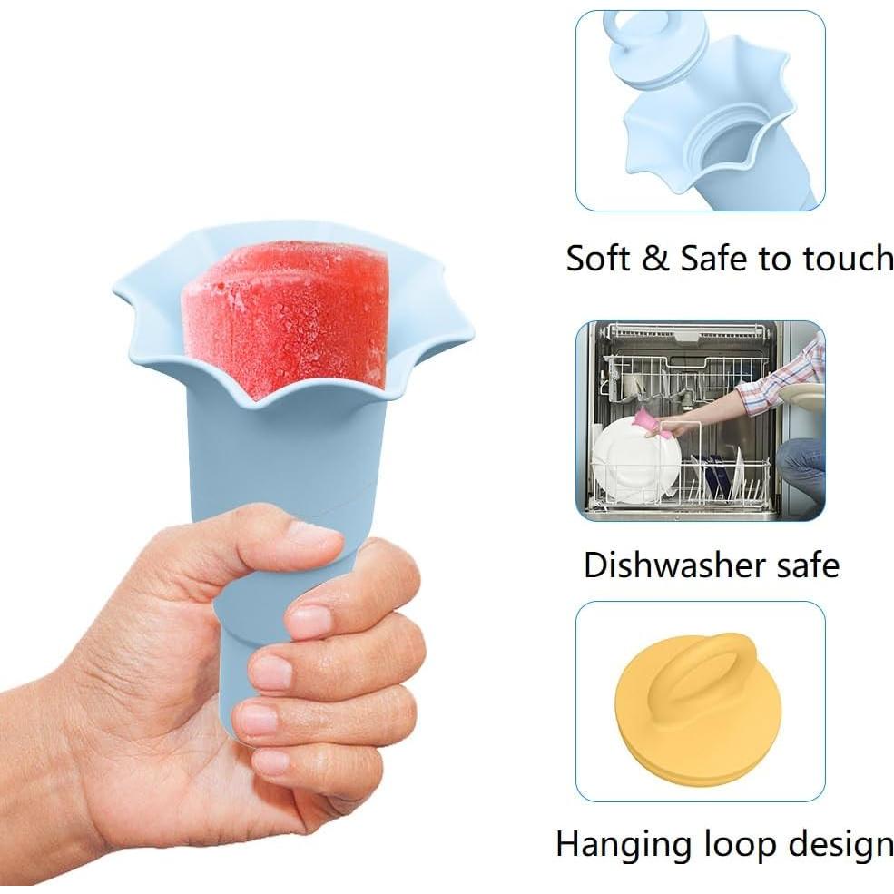 Soporte Colapsable para Helados i Kito - 3 Moldes de Silicona