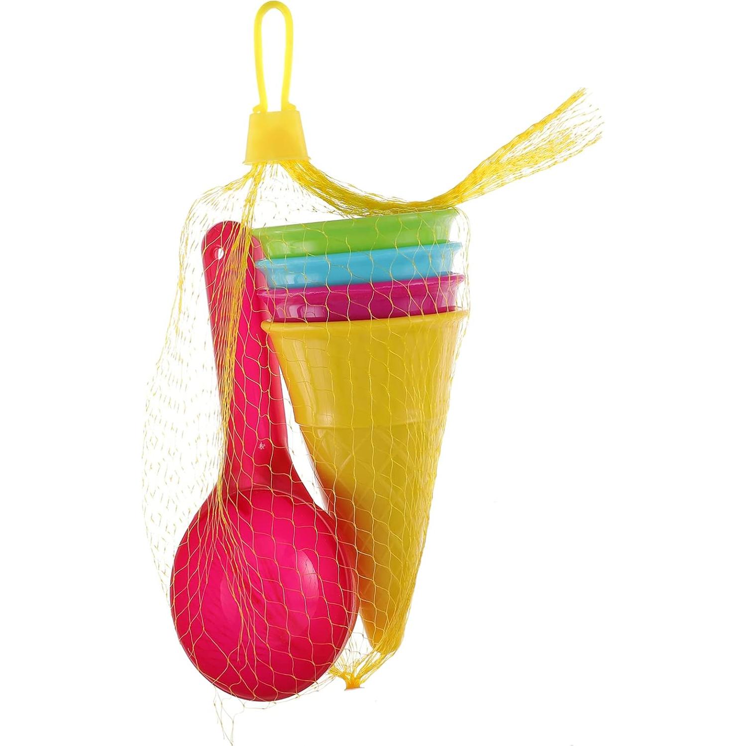 Conjunto de Juguetes de Playa TOYANDONA 10 Piezas Conos de Helado