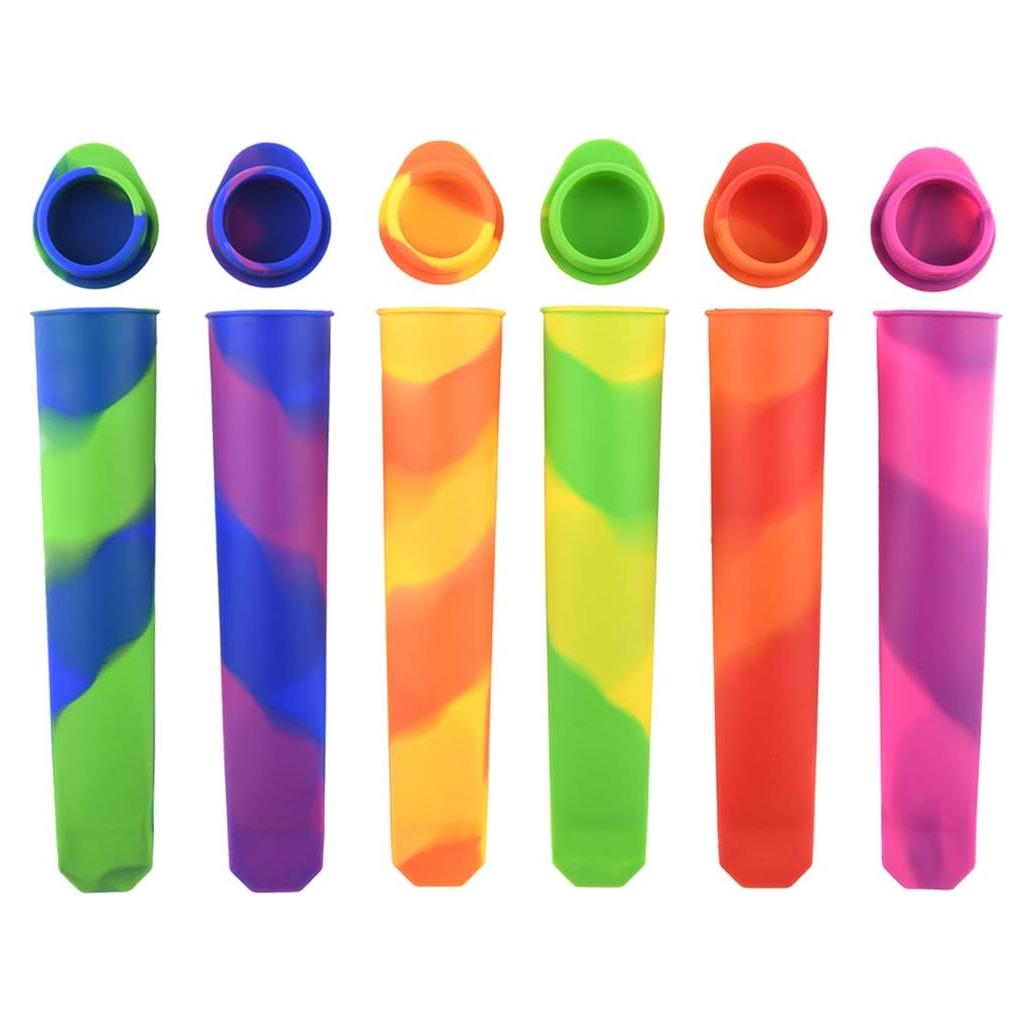 Moldes de Helados de Silicona Mirenlife Set de 6 Color Mixto