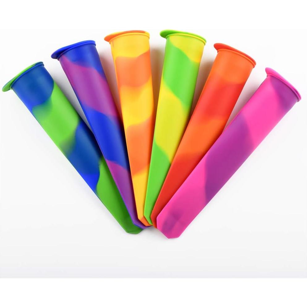 Moldes de Helados de Silicona Mirenlife Set de 6 Color Mixto