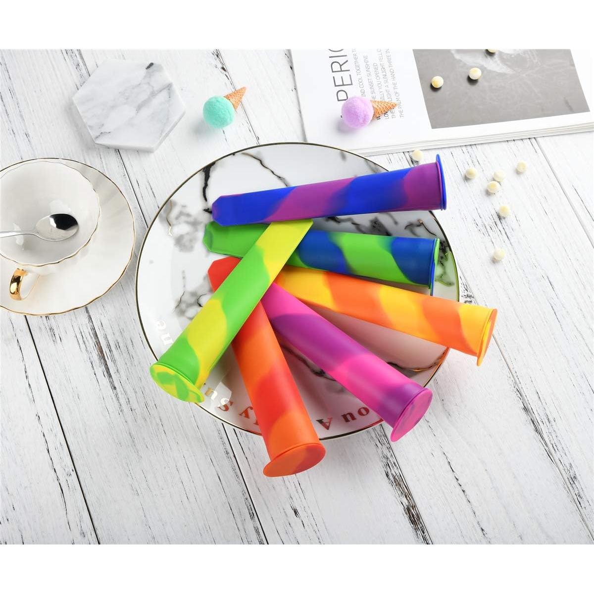 Moldes de Helados de Silicona Mirenlife Set de 6 Color Mixto