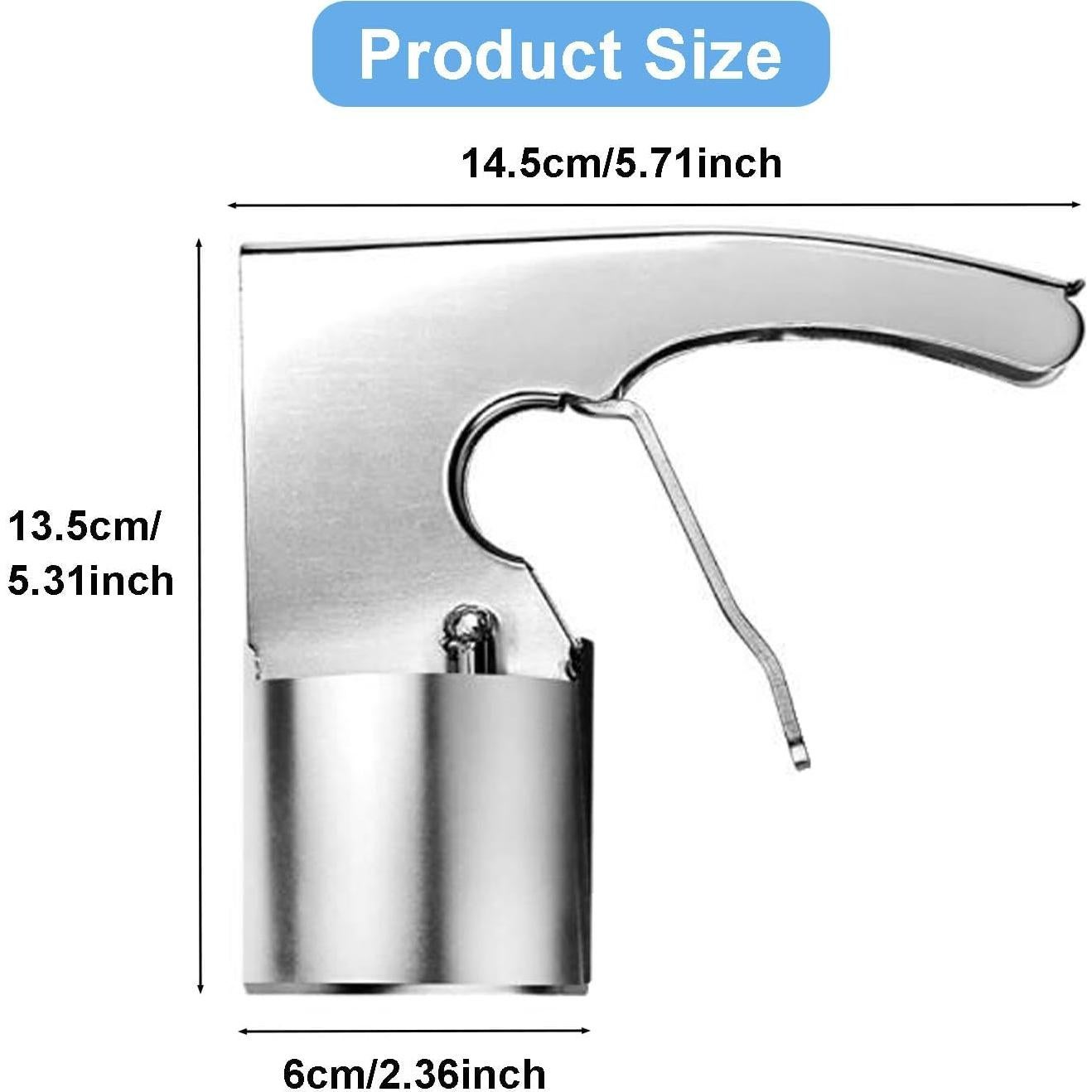 Cucharón de Helado Reicyfang Acero Inoxidable 14.5x13.5cm