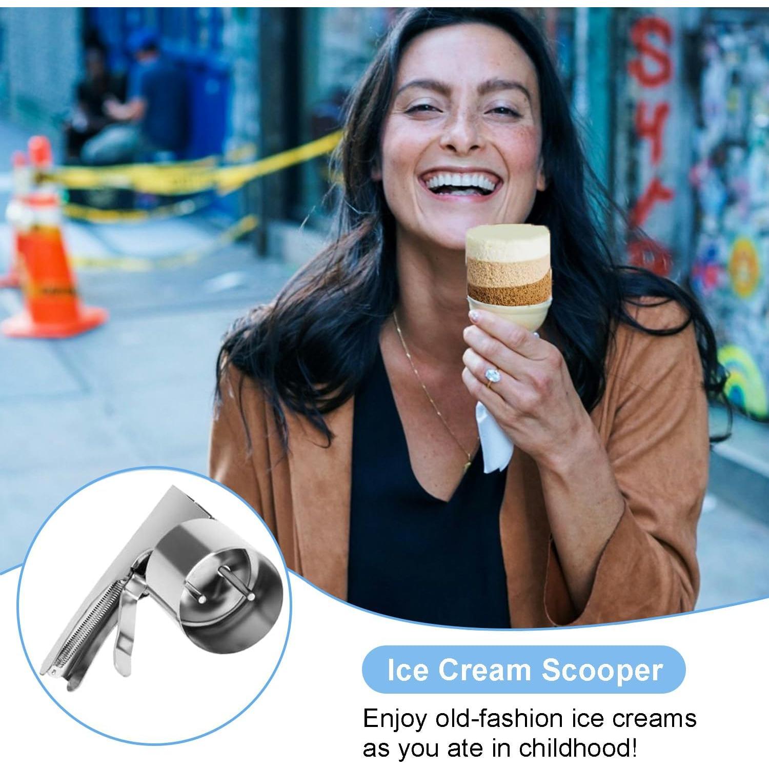 Cucharón de Helado Reicyfang Acero Inoxidable 14.5x13.5cm