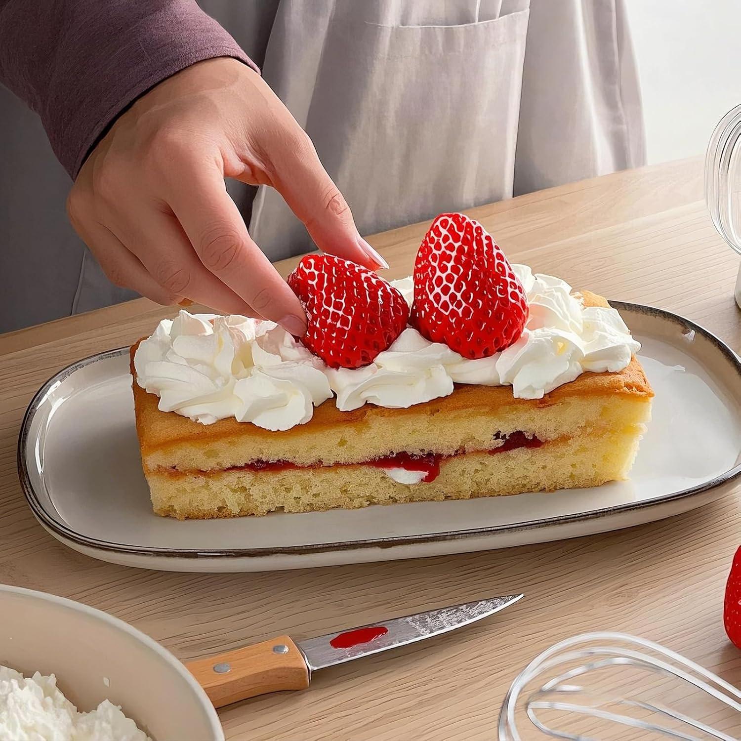 Molde de Silicona Fresa 4 Cavidades FdcLixuvol 12x10x3.5 cm