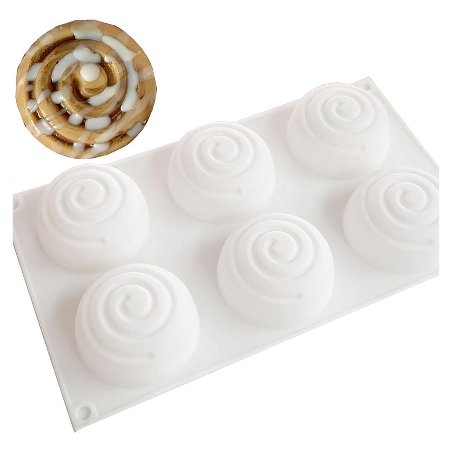 Molde de Silicona para Bollos de Canela Langjitianya 30x17.5cm