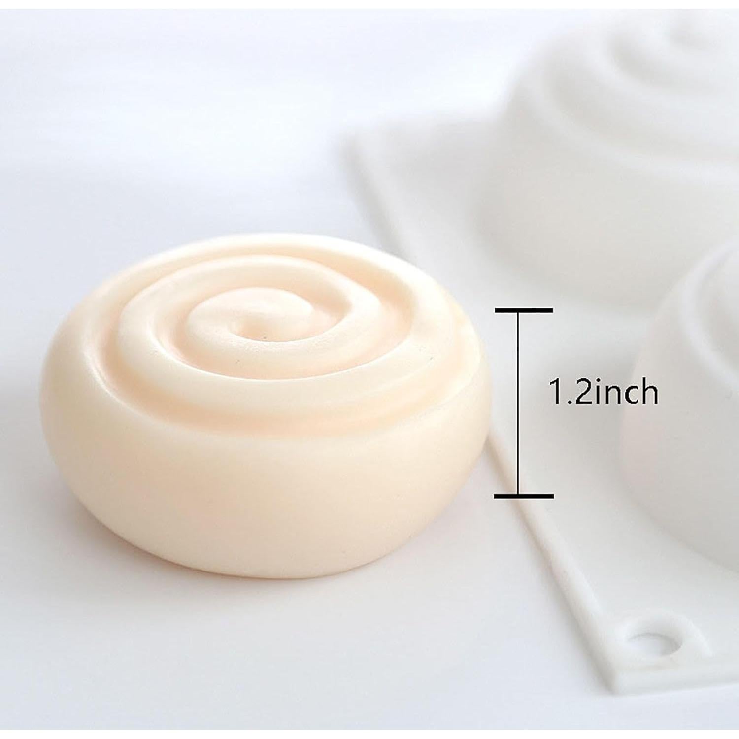 Molde de Silicona para Bollos de Canela Langjitianya 30x17.5cm