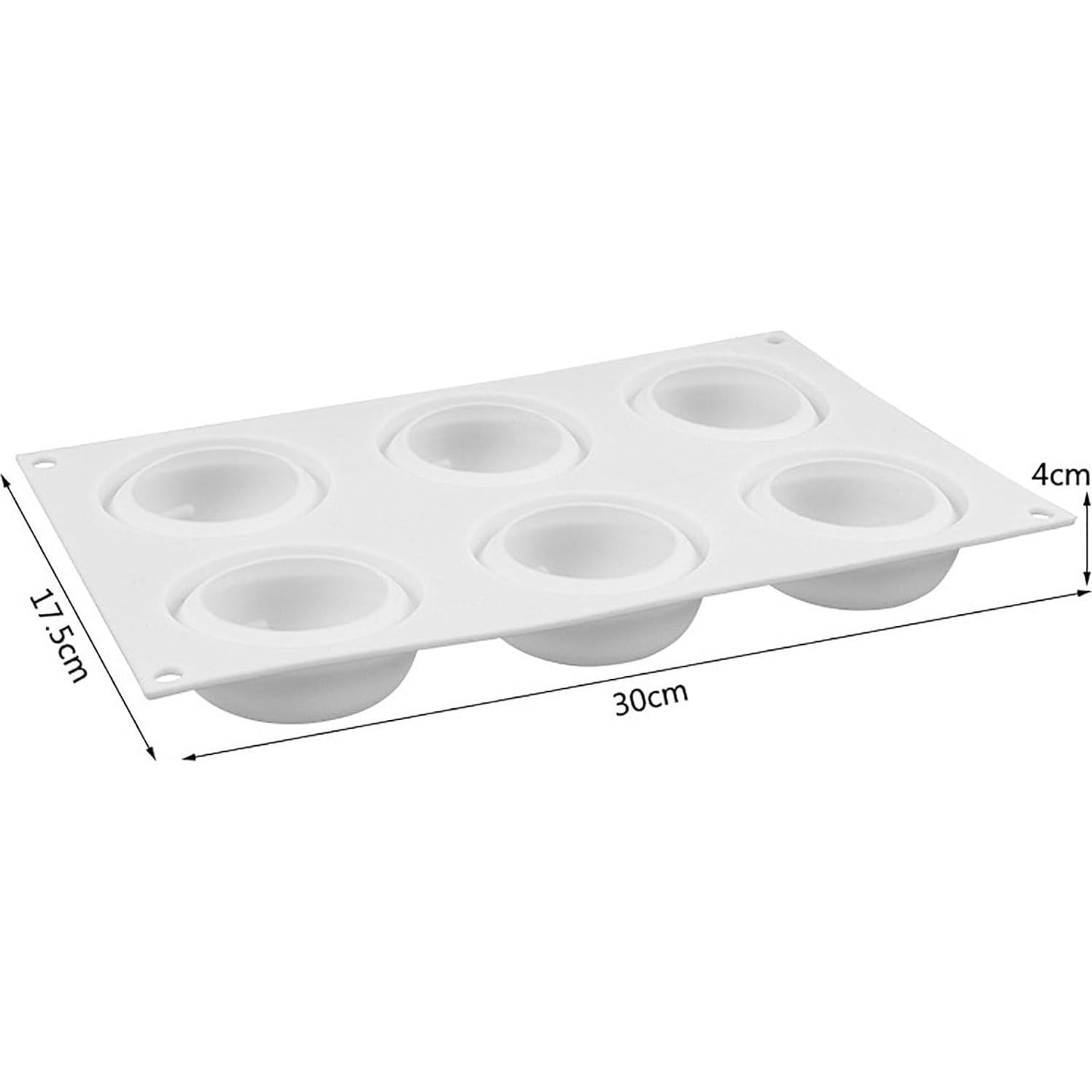 Molde de Silicona para Bollos de Canela Langjitianya 30x17.5cm