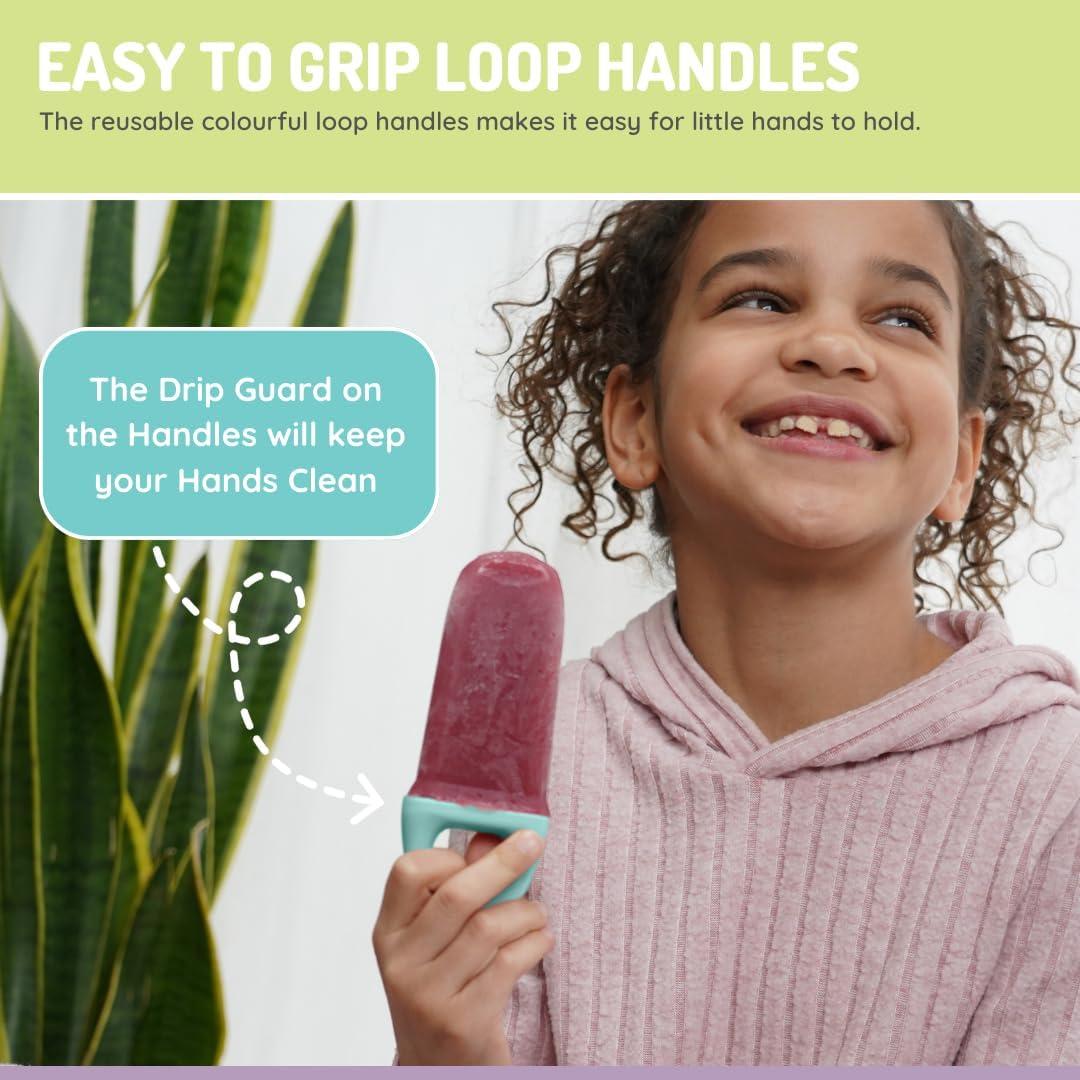 Moldes para Paletas Melii con Bandeja - 6 Compartimentos