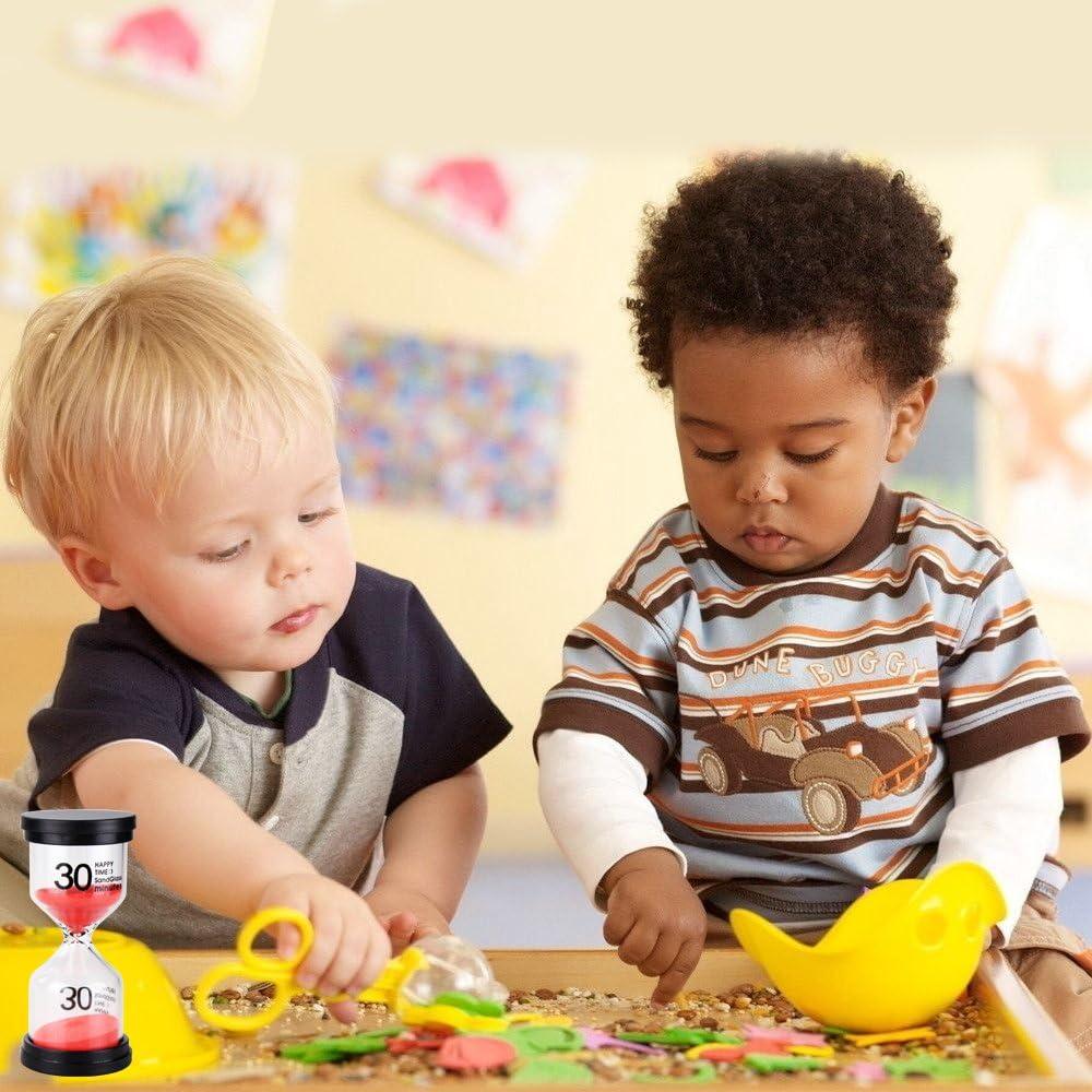 Temporizador de Arena EMDMAK 6 Piezas 1-30 Minutos Multicolor