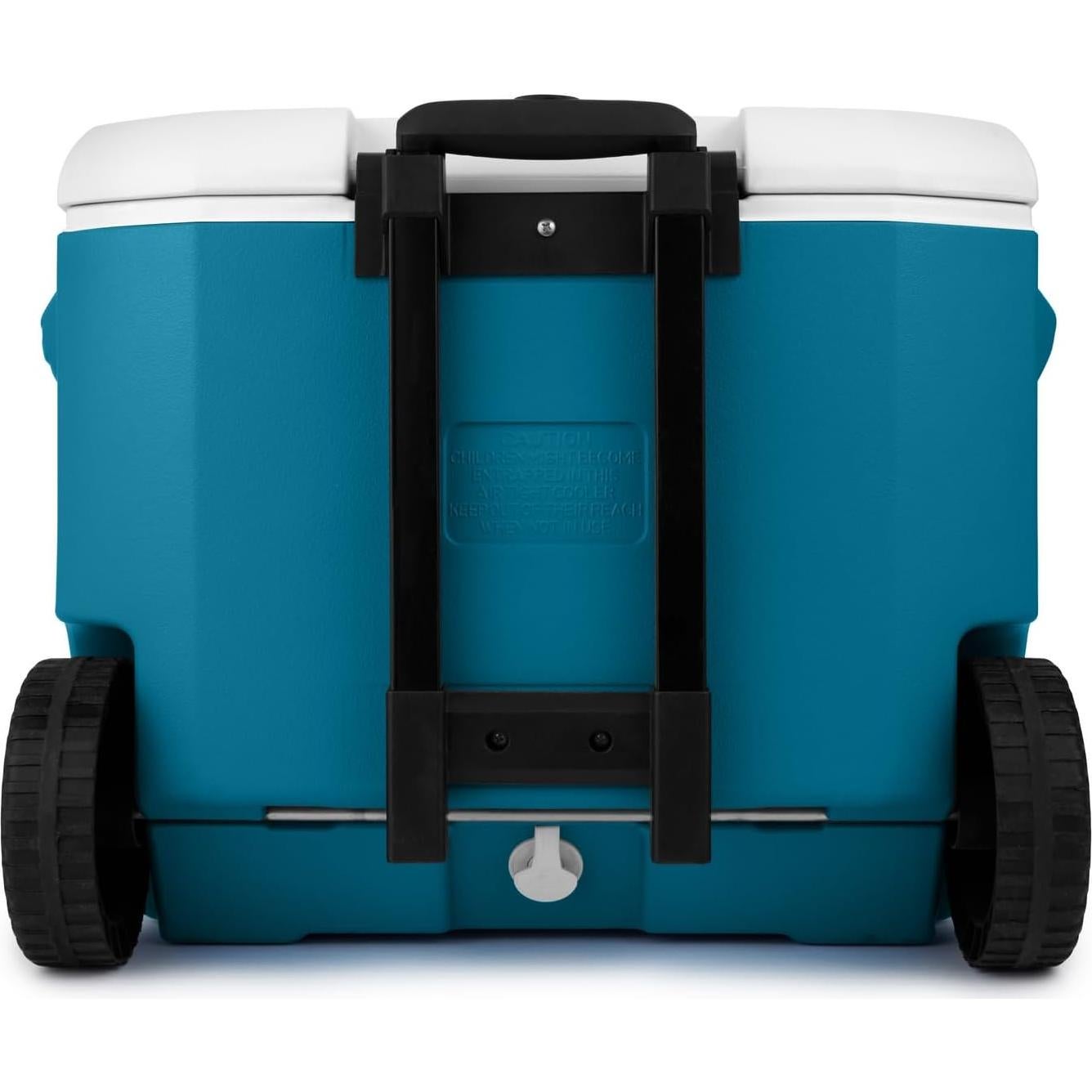 Enfriador Coleman Chiller 60qt con Ruedas y Aislamiento