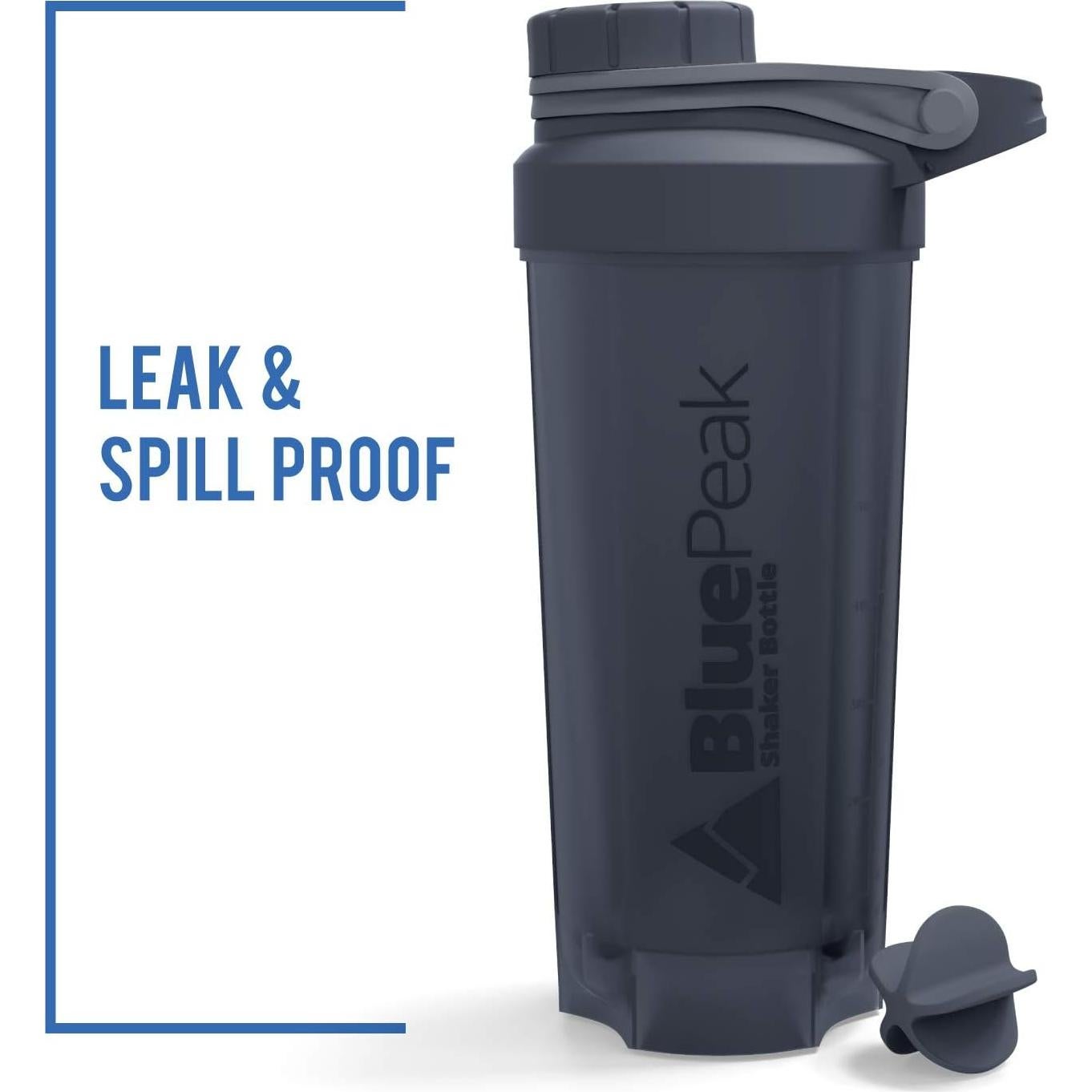 Botella Mezcla Proteína BluePeak 700ml 3 Piezas Libre BPA