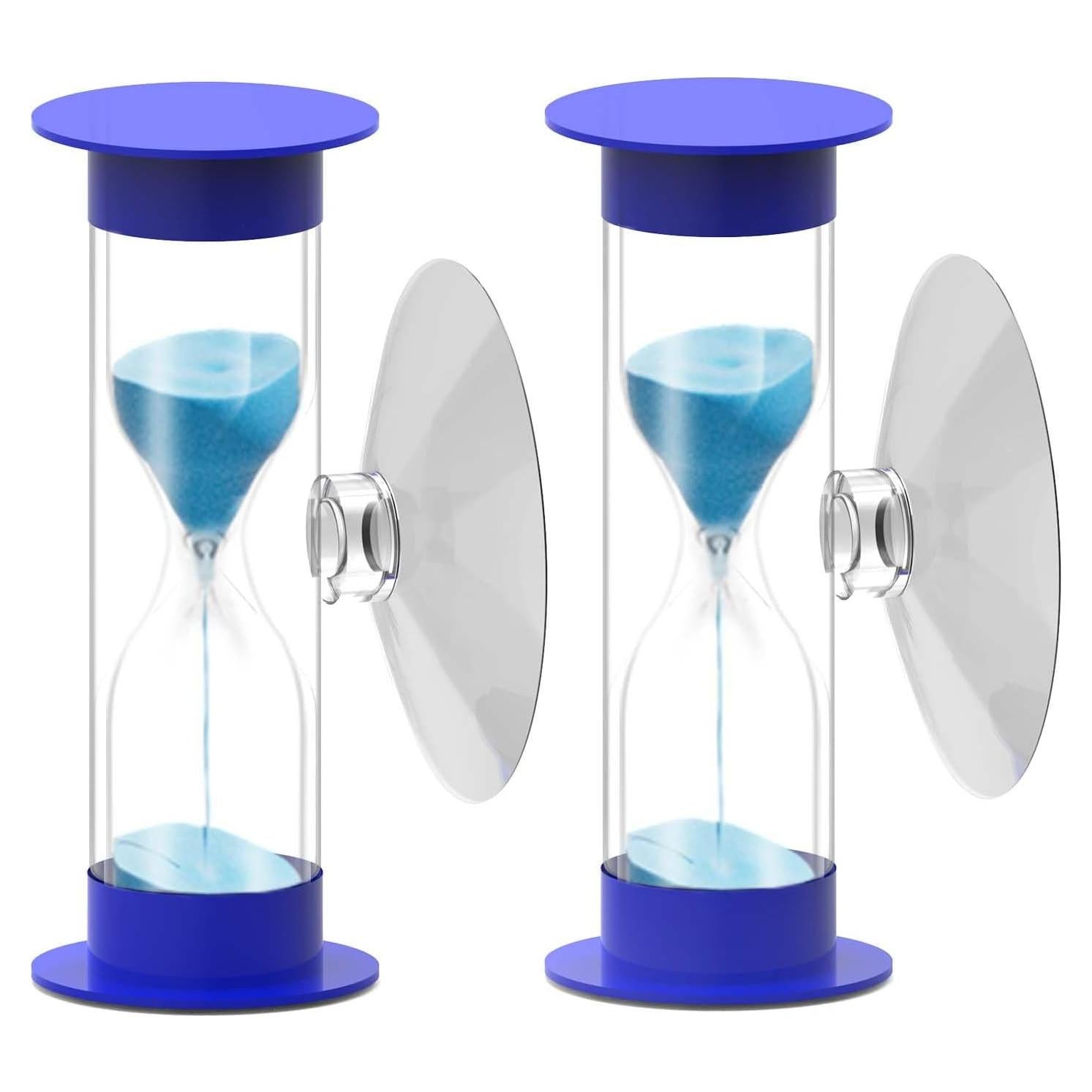 Reloj de Arena 2 Minutos SuLiao con Ventosa Azul