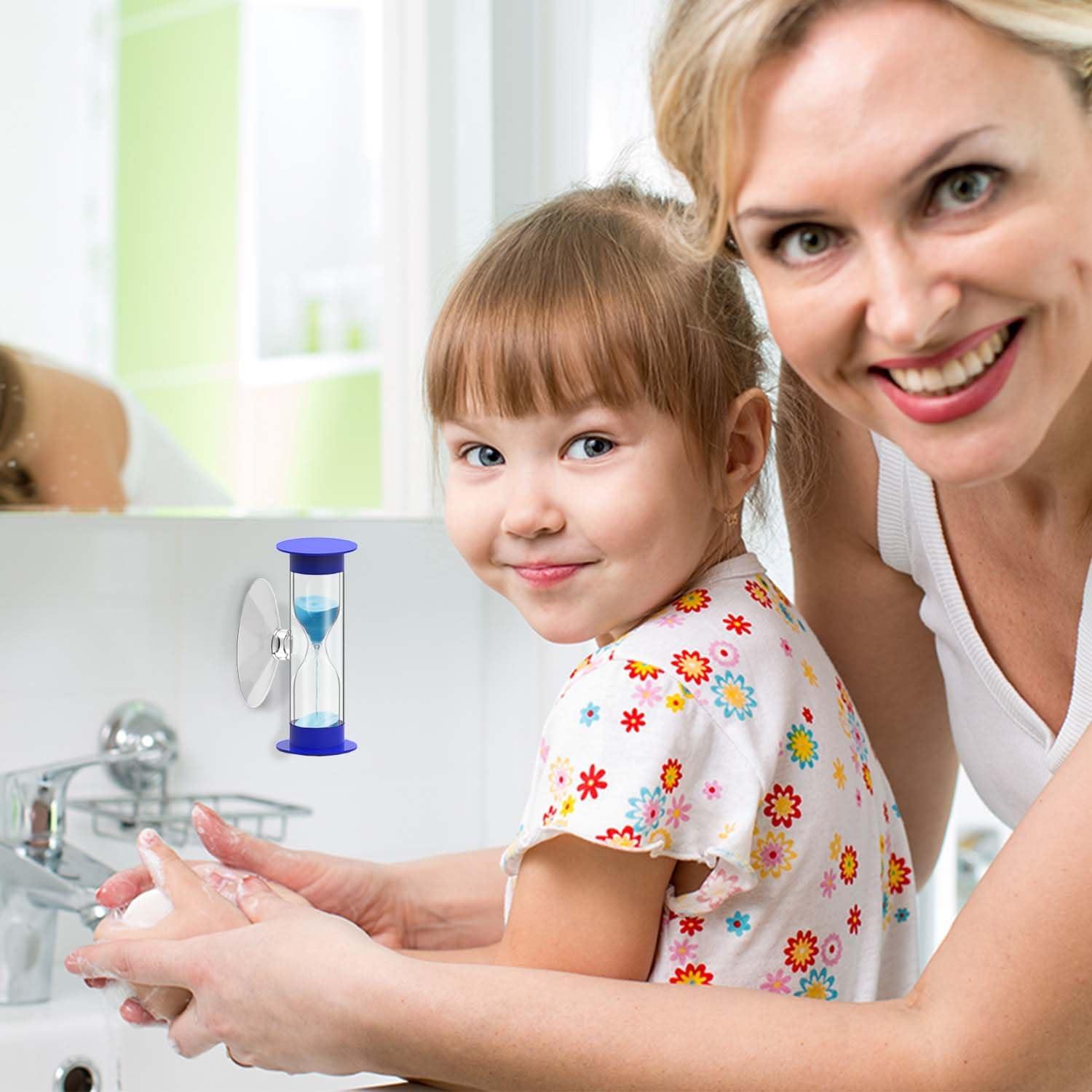 Reloj de Arena 2 Minutos SuLiao con Ventosa Azul