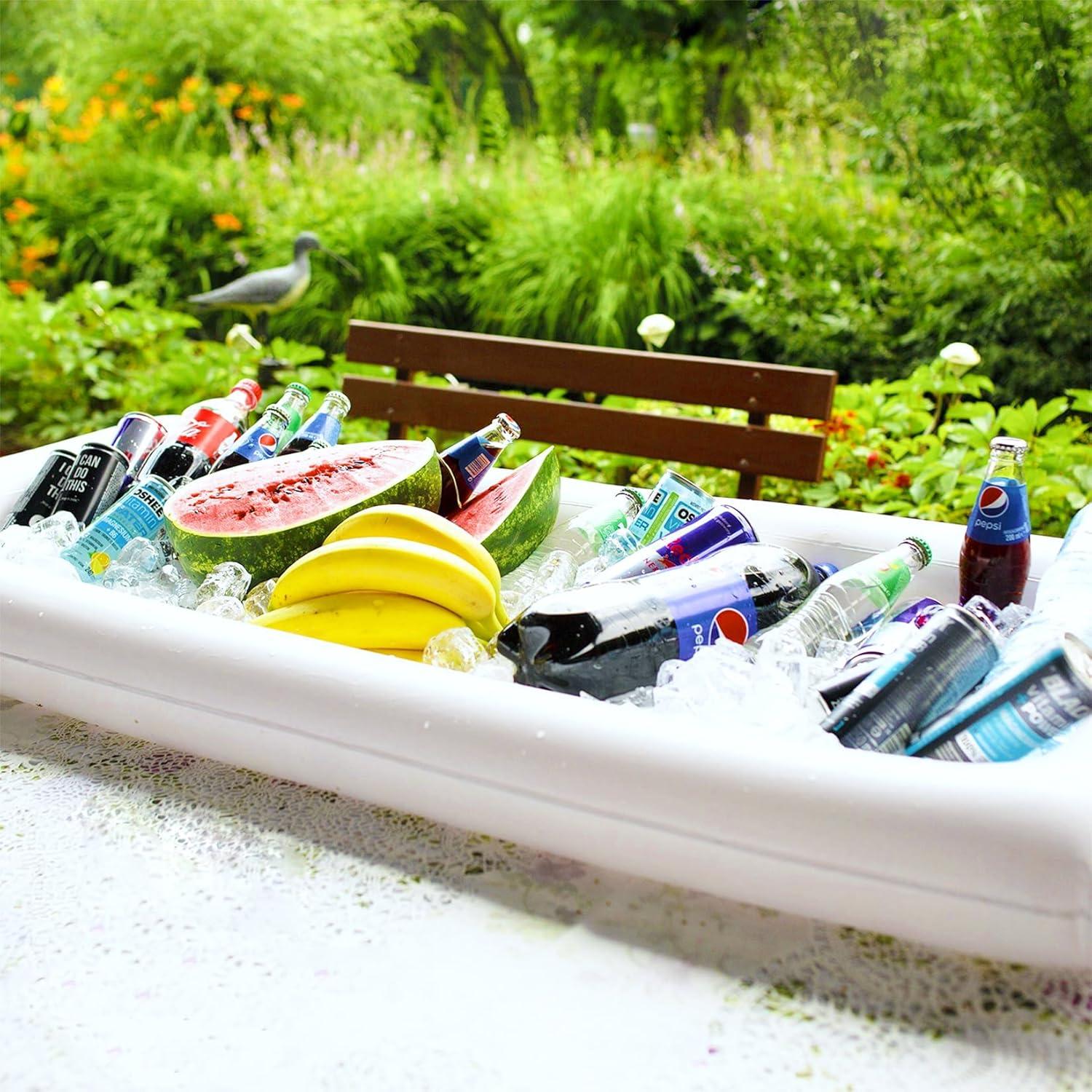 3 Bandejas Inflables para Servir Ensaladas Moon Boat