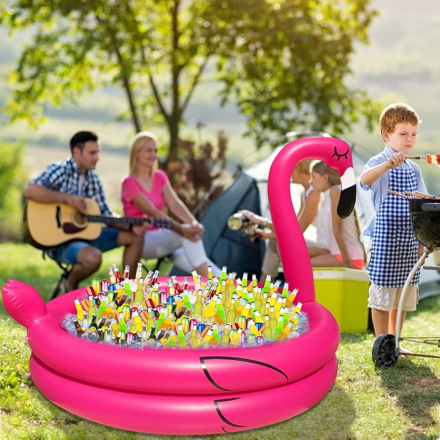 Cooler Inflable Flamenco TURNMEON 71.92L para Fiesta