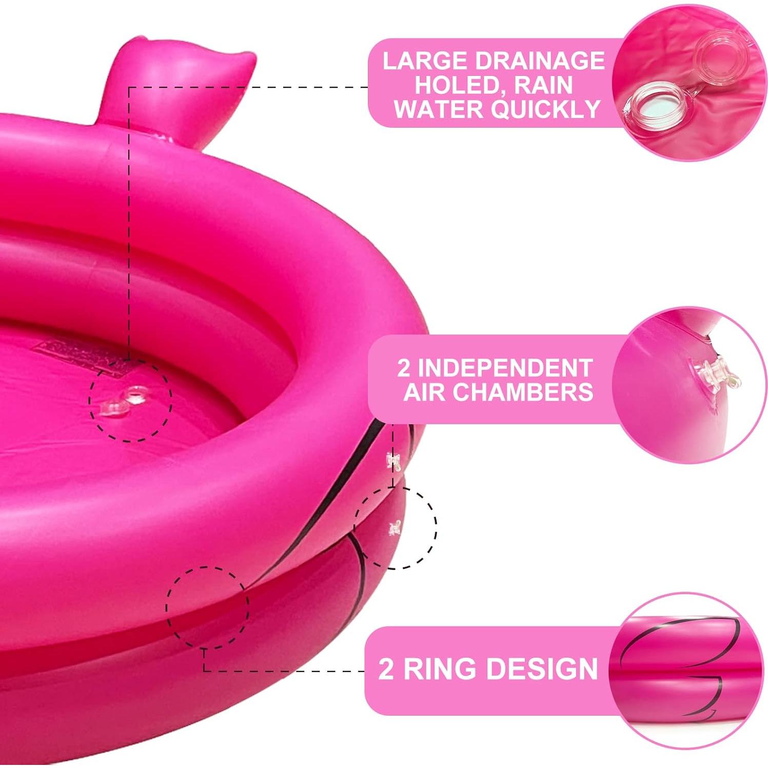 Cooler Inflable Flamenco TURNMEON 71.92L para Fiesta