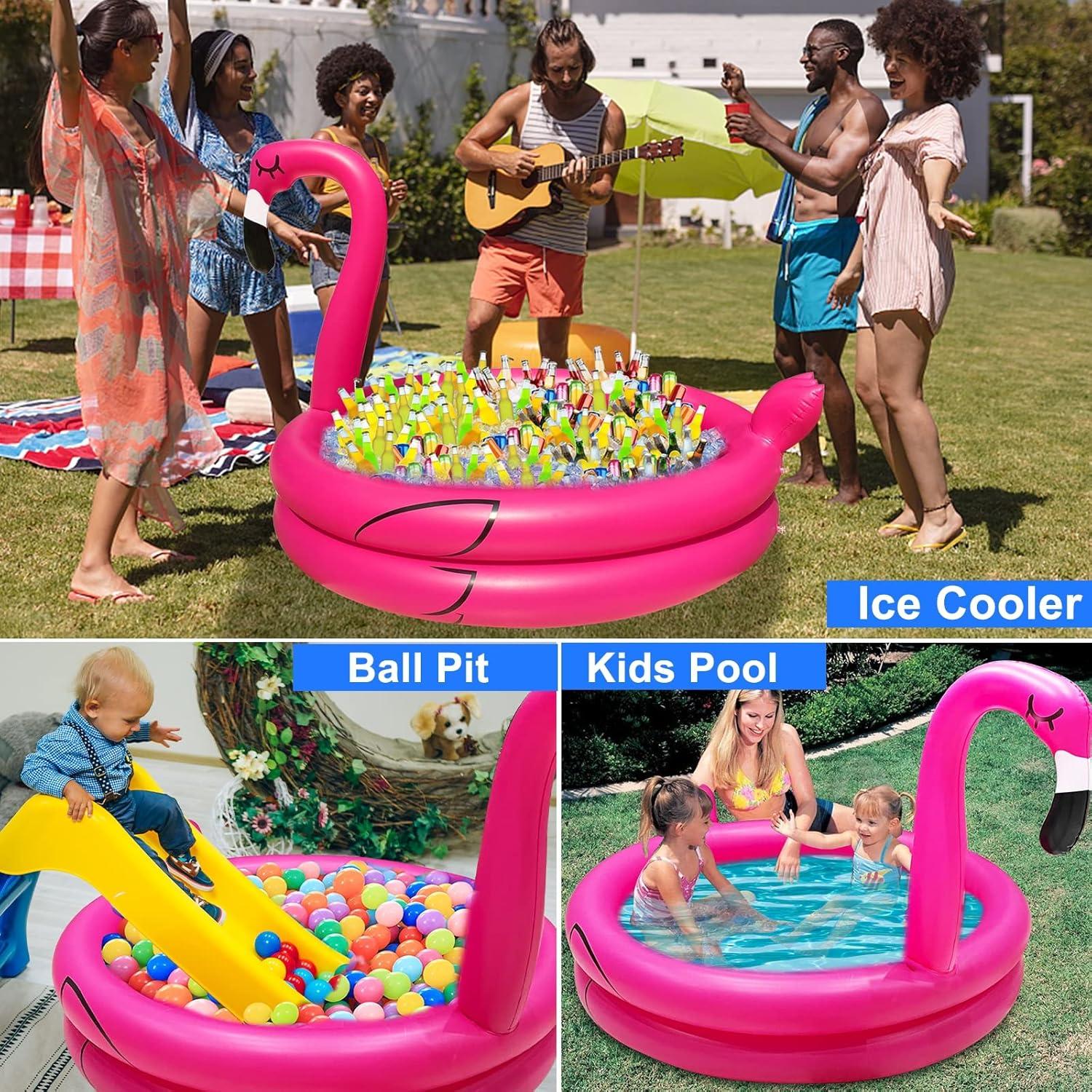 Cooler Inflable Flamenco TURNMEON 71.92L para Fiesta