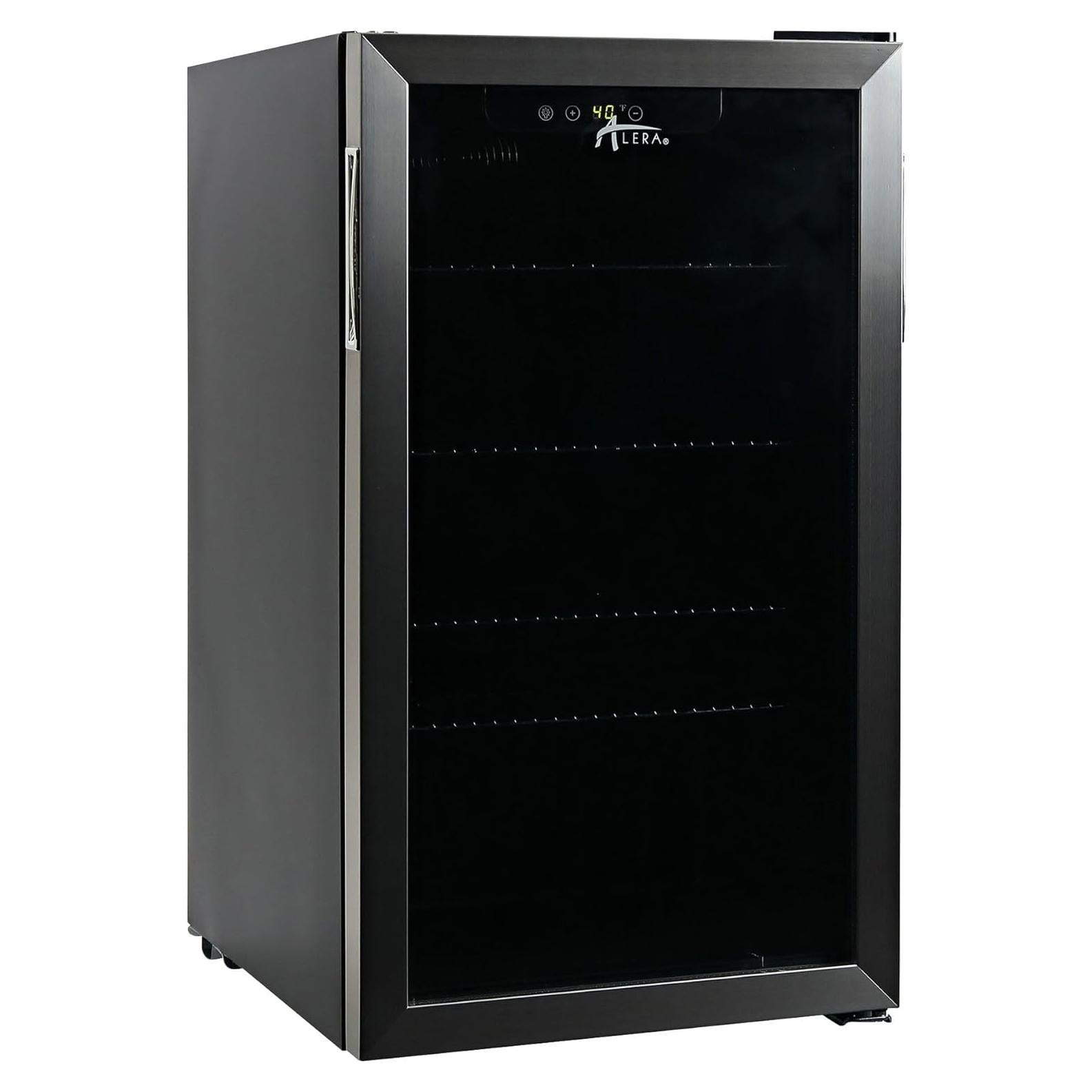 Enfriador de Bebidas Alera JC-90VEL-F 120 latas Acero Inoxidable